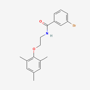 molecular formula C18H20BrNO2 B4615135 3-溴-N-[2-(间甲酚氧基)乙基]苯甲酰胺 