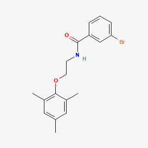 molecular formula C18H20BrNO2 B4615135 3-bromo-N-[2-(mesityloxy)ethyl]benzamide 