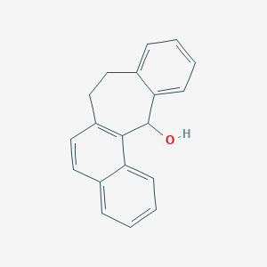 molecular formula C19H16O B461535 8,13-dihydro-7H-benzo[5,6]cyclohepta[1,2-a]naphthalen-13-ol 