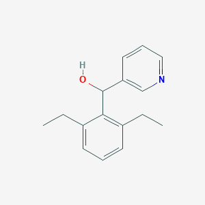 molecular formula C16H19NO B461538 (2,6-Diethylphenyl)(3-pyridinyl)methanol 