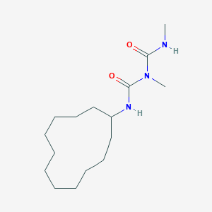 N-cyclododecyl-N,N'-dimethyldicarbonimidic diamide