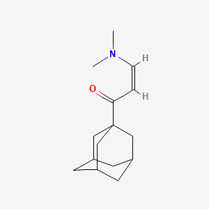 molecular formula C15H23NO B4615603 1-(1-adamantyl)-3-(dimethylamino)-2-propen-1-one 