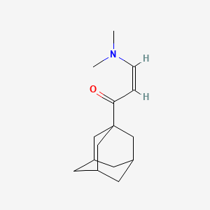 molecular formula C15H23NO B4615603 1-(1-金刚烷基)-3-(二甲氨基)-2-丙烯-1-酮 