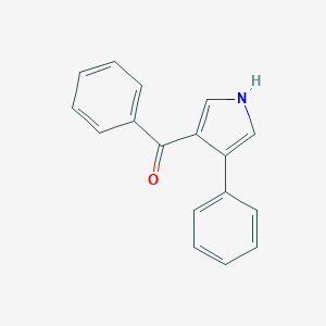 molecular formula C17H13NO B461570 4-Phenyl-3-benzoyl-1H-pyrrole 