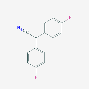 molecular formula C14H9F2N B461572 Bis(4-fluorophenyl)acetonitrile CAS No. 37742-99-7