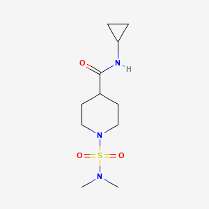 N-cyclopropyl-1-[(dimethylamino)sulfonyl]-4-piperidinecarboxamide