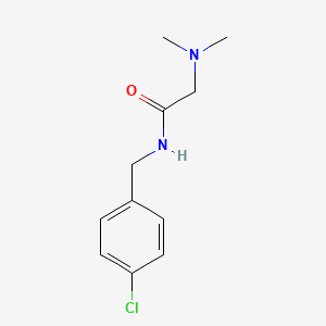 N~1~-(4-chlorobenzyl)-N~2~,N~2~-dimethylglycinamide