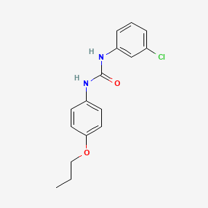 N-(3-chlorophenyl)-N'-(4-propoxyphenyl)urea