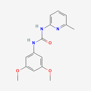 N-(3,5-dimethoxyphenyl)-N'-(6-methyl-2-pyridinyl)urea