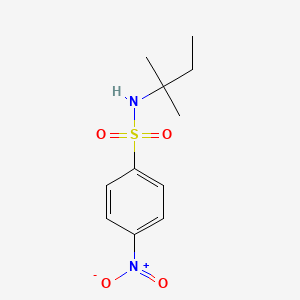 N-(1,1-dimethylpropyl)-4-nitrobenzenesulfonamide