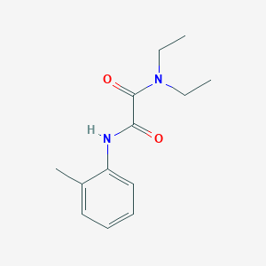 molecular formula C13H18N2O2 B4617285 N,N-diethyl-N'-(2-methylphenyl)ethanediamide 