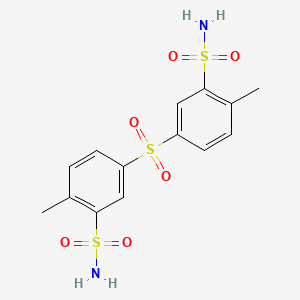 3,3'-sulfonylbis(6-methylbenzenesulfonamide)