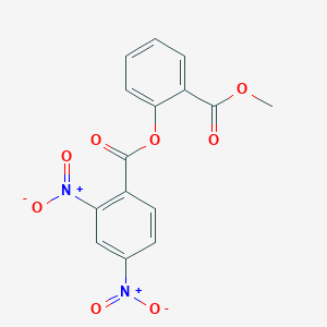 2-(methoxycarbonyl)phenyl 2,4-dinitrobenzoate