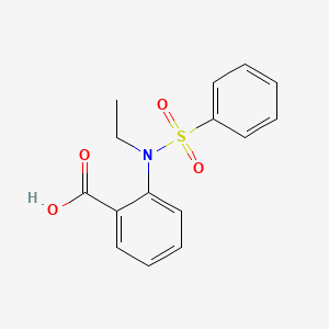 2-[ethyl(phenylsulfonyl)amino]benzoic acid