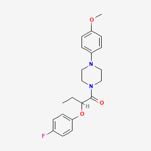 1-[2-(4-fluorophenoxy)butanoyl]-4-(4-methoxyphenyl)piperazine