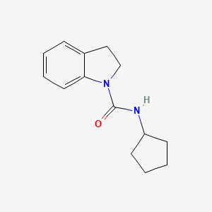 N-cyclopentyl-1-indolinecarboxamide