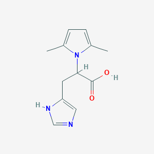 molecular formula C12H15N3O2 B461961 2-(2,5-Dimethyl-pyrrol-1-yl)-3-(1H-imidazol-4-yl)-propionic acid CAS No. 627055-02-1