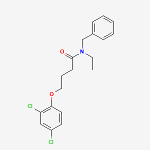 molecular formula C19H21Cl2NO2 B4619769 N-苄基-4-(2,4-二氯苯氧基)-N-乙基丁酰胺 