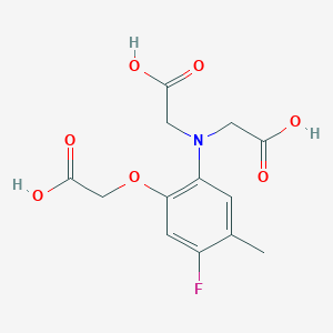 B046199 4-Methyl-5-fluoro-2-aminophenol-N,N,O-triacetate CAS No. 114199-96-1