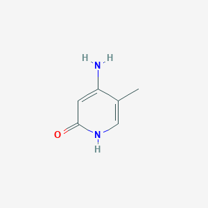 molecular formula C6H8N2O B046200 4-氨基-5-甲基吡啶-2-醇 CAS No. 95306-64-2