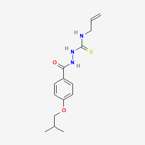 N-allyl-2-(4-isobutoxybenzoyl)hydrazinecarbothioamide