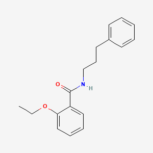 molecular formula C18H21NO2 B4620370 2-ethoxy-N-(3-phenylpropyl)benzamide 