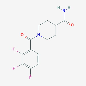 1-(2,3,4-trifluorobenzoyl)-4-piperidinecarboxamide