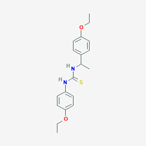 N-(4-ethoxyphenyl)-N'-[1-(4-ethoxyphenyl)ethyl]thiourea