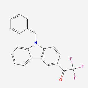 1-(9-benzyl-9H-carbazol-3-yl)-2,2,2-trifluoroethanone