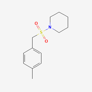 molecular formula C13H19NO2S B4622570 1-[(4-甲基苄基)磺酰基]哌啶 
