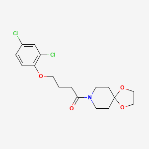 8-[4-(2,4-dichlorophenoxy)butanoyl]-1,4-dioxa-8-azaspiro[4.5]decane