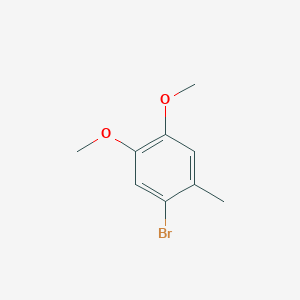 molecular formula C9H11BrO2 B046257 1-溴-4,5-二甲氧基-2-甲苯 CAS No. 52806-46-9