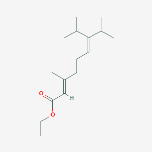 molecular formula C16H28O2 B4625934 ethyl 7-isopropyl-3,8-dimethyl-2,6-nonadienoate 
