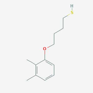 molecular formula C12H18OS B4626639 4-(2,3-dimethylphenoxy)-1-butanethiol 