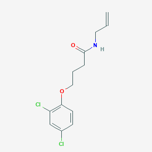 molecular formula C13H15Cl2NO2 B4627747 N-allyl-4-(2,4-dichlorophenoxy)butanamide 