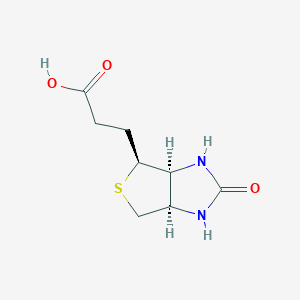 molecular formula C8H12N2O3S B046279 双去甲生物素 CAS No. 16968-98-2