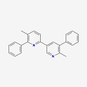 molecular formula C24H20N2 B4627923 5,6'-二甲基-5',6-二苯基-2,3'-联吡啶 