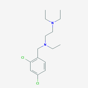 molecular formula C15H24Cl2N2 B4628792 (2,4-dichlorobenzyl)[2-(diethylamino)ethyl]ethylamine 
