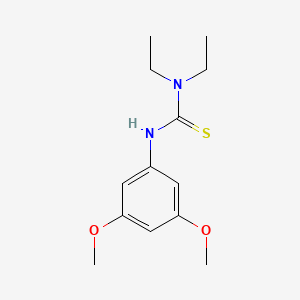 N'-(3,5-dimethoxyphenyl)-N,N-diethylthiourea