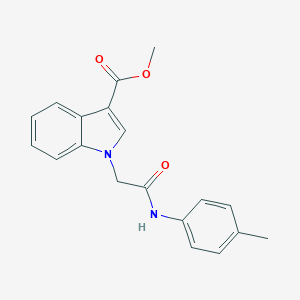 Methyl 1-[2-(4-methylanilino)-2-oxoethyl]indole-3-carboxylate