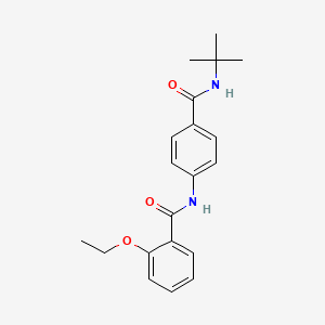 N-{4-[(tert-butylamino)carbonyl]phenyl}-2-ethoxybenzamide