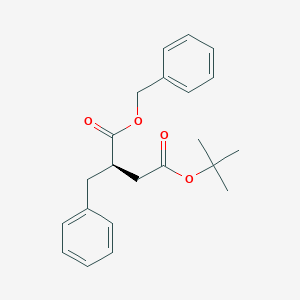 1-O-benzyl 4-O-tert-butyl (2R)-2-benzylbutanedioate