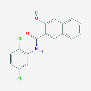 molecular formula C17H11Cl2NO2 B463039 2-Naphthalenecarboxamide, N-(2,5-dichlorophenyl)-3-hydroxy- CAS No. 59192-05-1