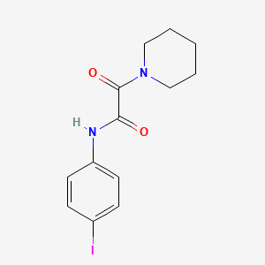 molecular formula C13H15IN2O2 B4630952 N-(4-iodophenyl)-2-oxo-2-(1-piperidinyl)acetamide 