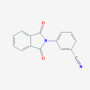 molecular formula C15H8N2O2 B463147 3-(1,3-Dioxoisoindol-2-yl)benzonitrile CAS No. 37896-23-4