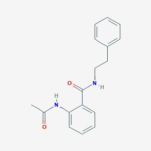 2-acetamido-N-(2-phenylethyl)benzamide