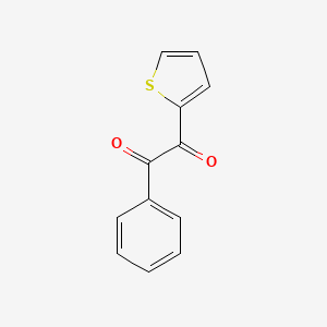 molecular formula C12H8O2S B4631987 1-phenyl-2-(2-thienyl)-1,2-ethanedione 