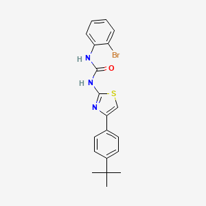 N-(2-bromophenyl)-N'-[4-(4-tert-butylphenyl)-1,3-thiazol-2-yl]urea