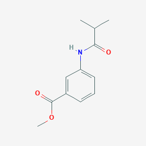 molecular formula C12H15NO3 B4632068 methyl 3-(isobutyrylamino)benzoate 