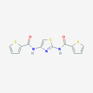 N,N'-1,3-thiazole-2,4-diyldi(2-thiophenecarboxamide)